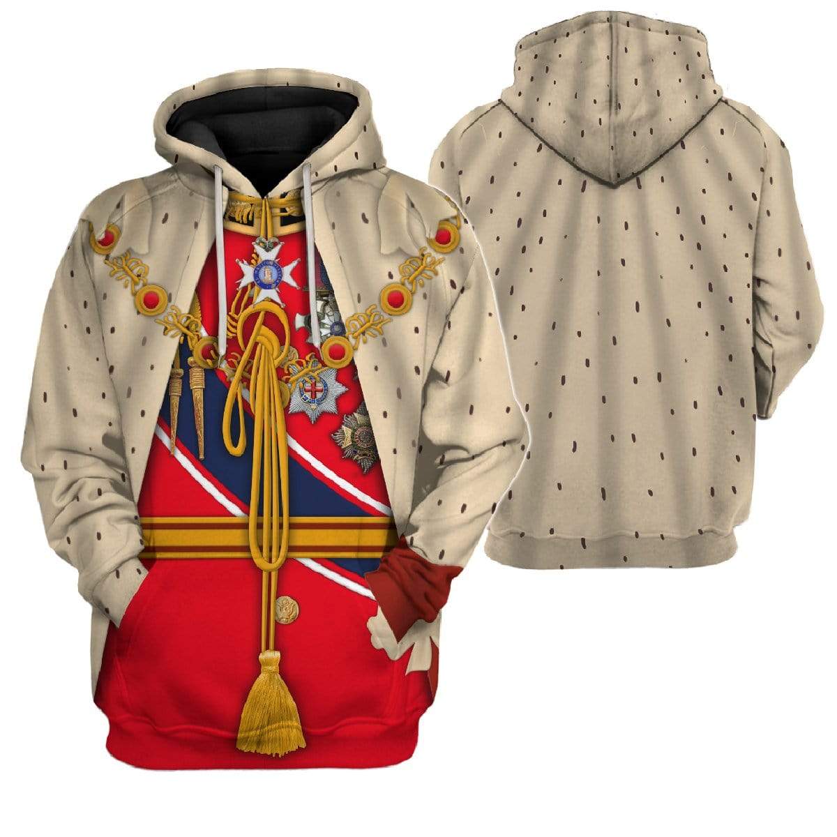 Edward VII Hoodie LT8 - Wonder Print Shop