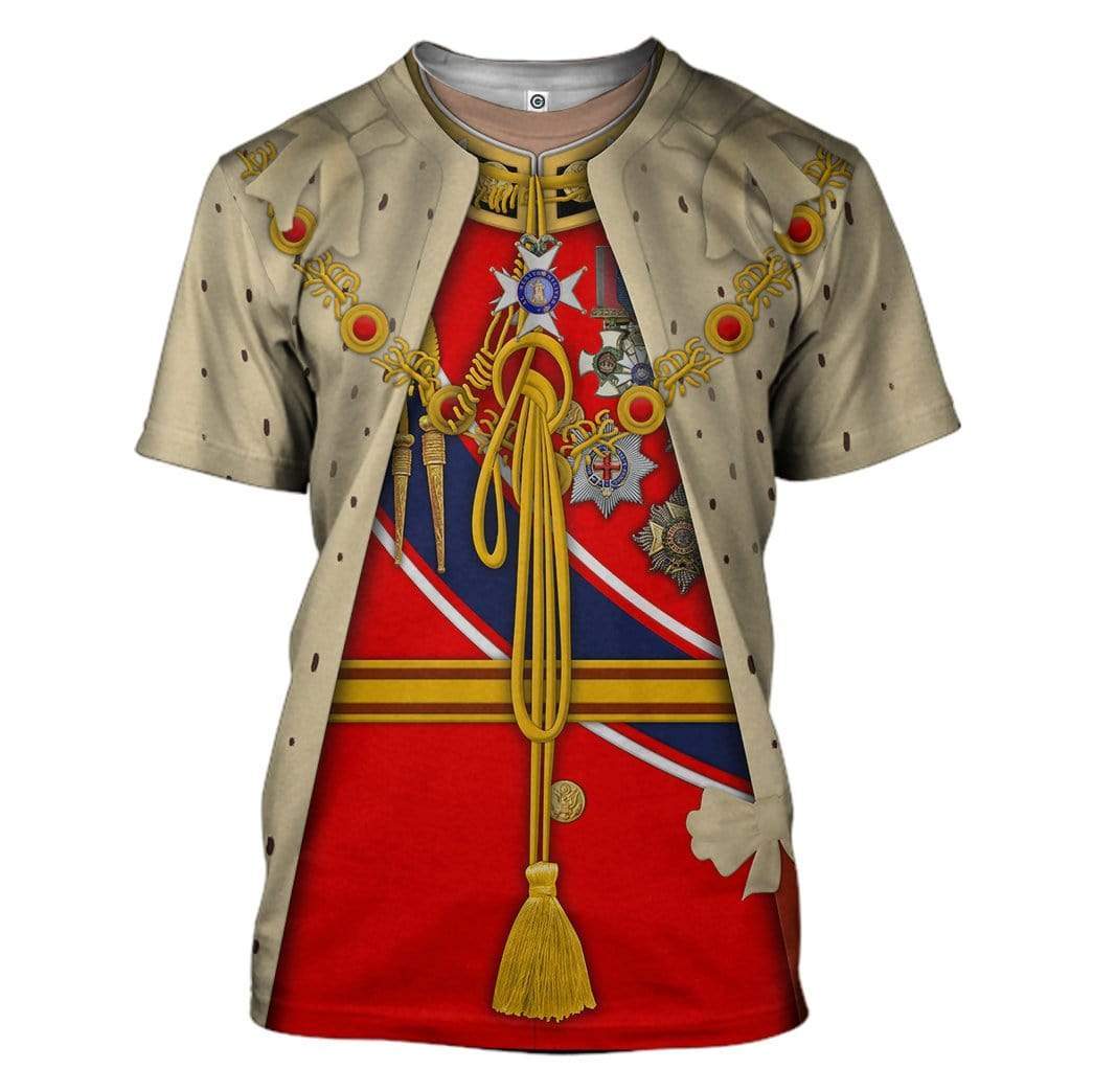 Edward VII T Shirt LT8 - Wonder Print Shop
