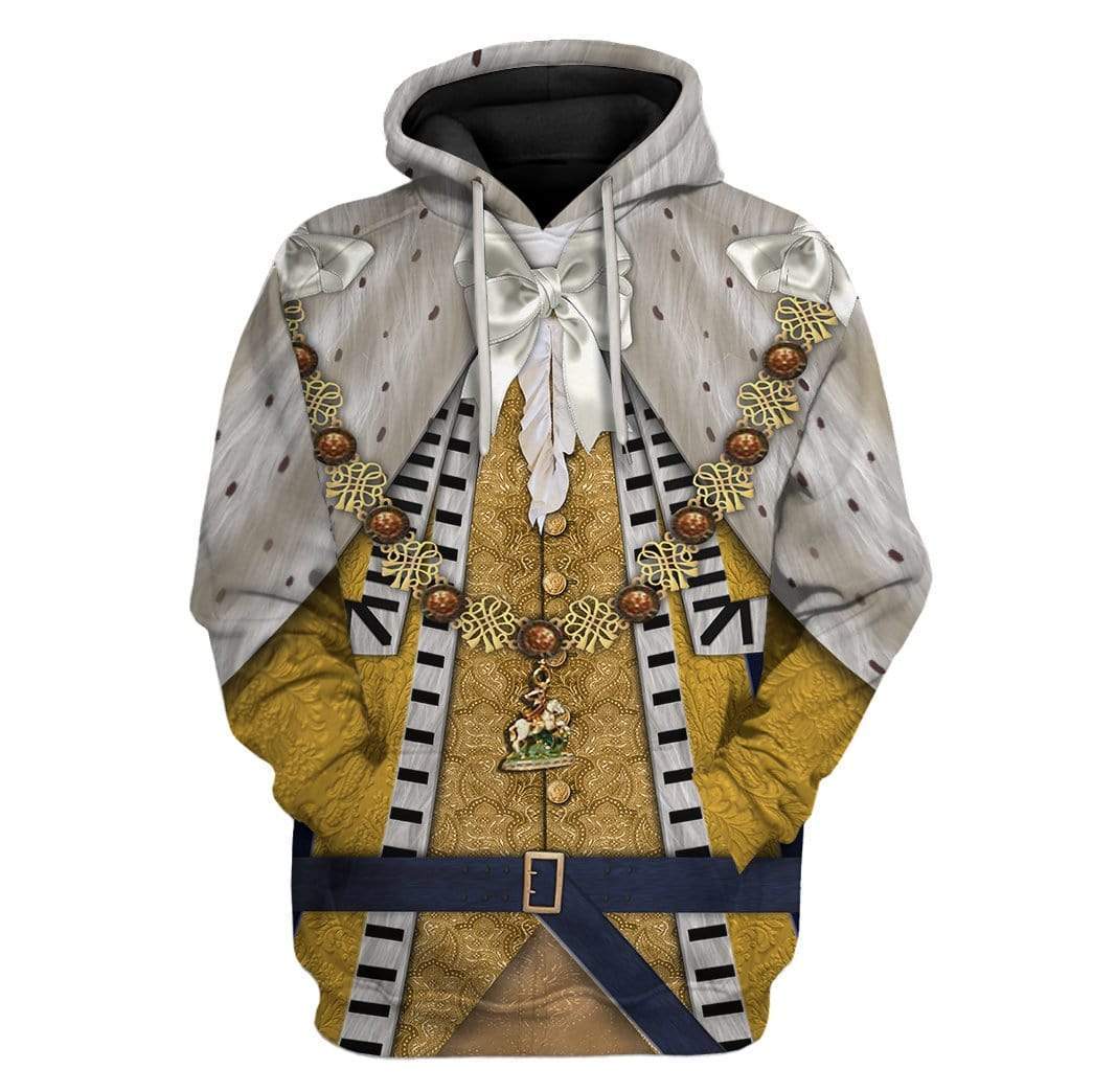 George III Hoodie LT8 - Wonder Print Shop