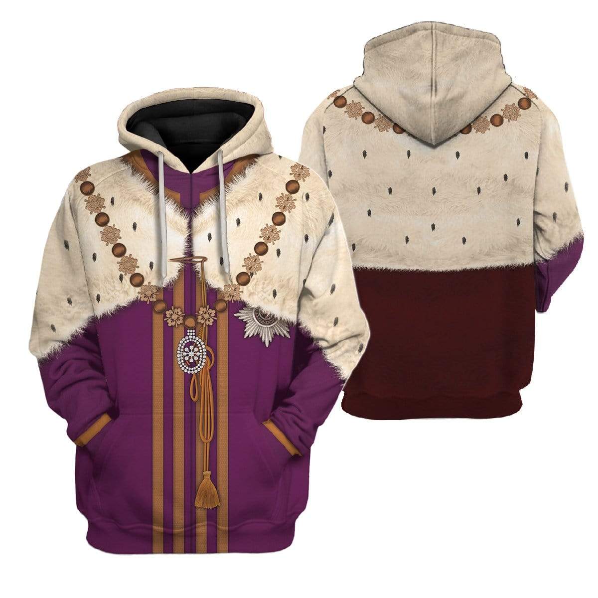 George VI Hoodie LT8 - Wonder Print Shop