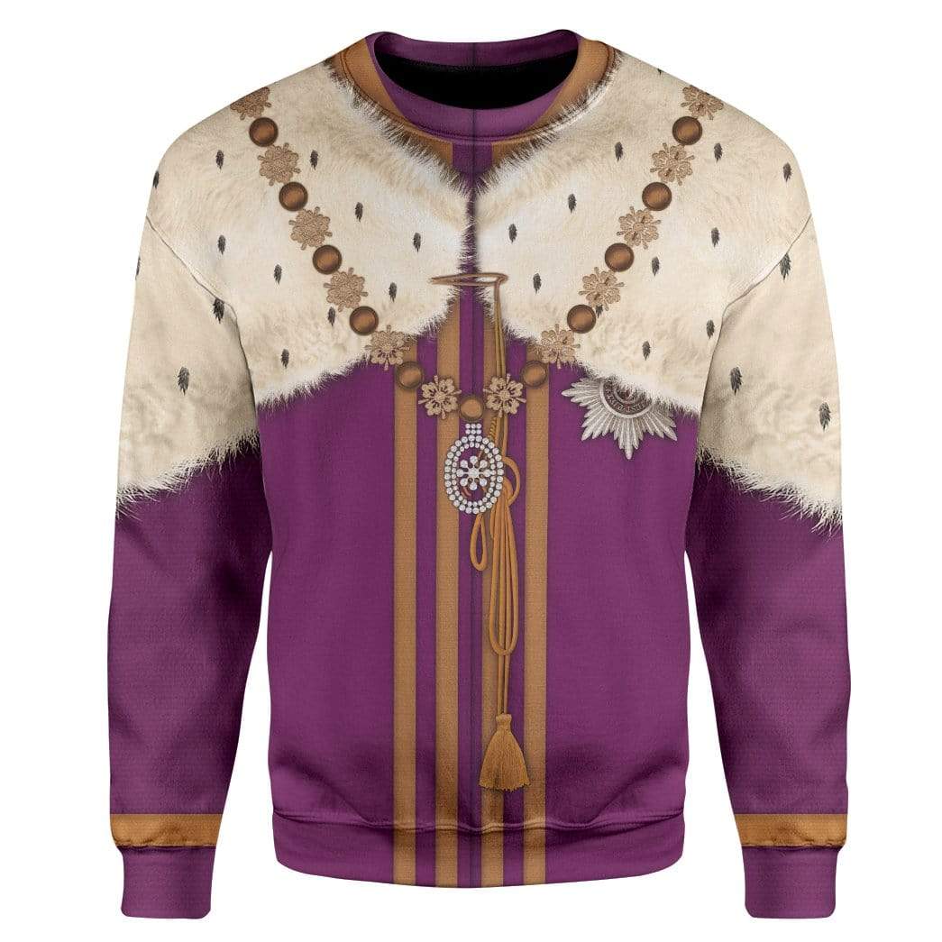 George VI Sweatshirt LT8 - Wonder Print Shop