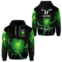 Custom Fiji Nausori Rugby Hoodie Simple Style, Custom Text And Number LT8 - Wonder Print Shop