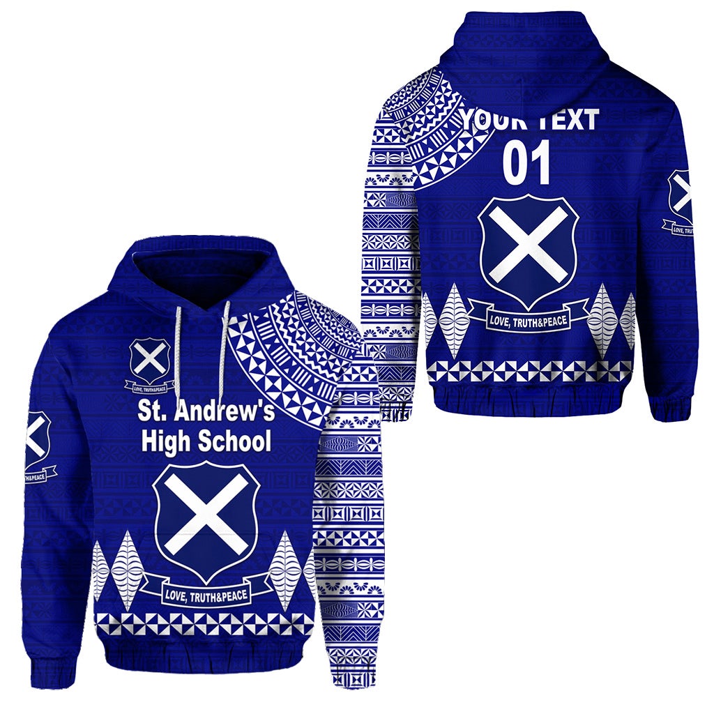 Custom St. Andrews High School Hoodie Simple Style LT8 - Wonder Print Shop