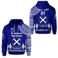 Custom St. Andrews High School Hoodie Simple Style LT8 - Wonder Print Shop