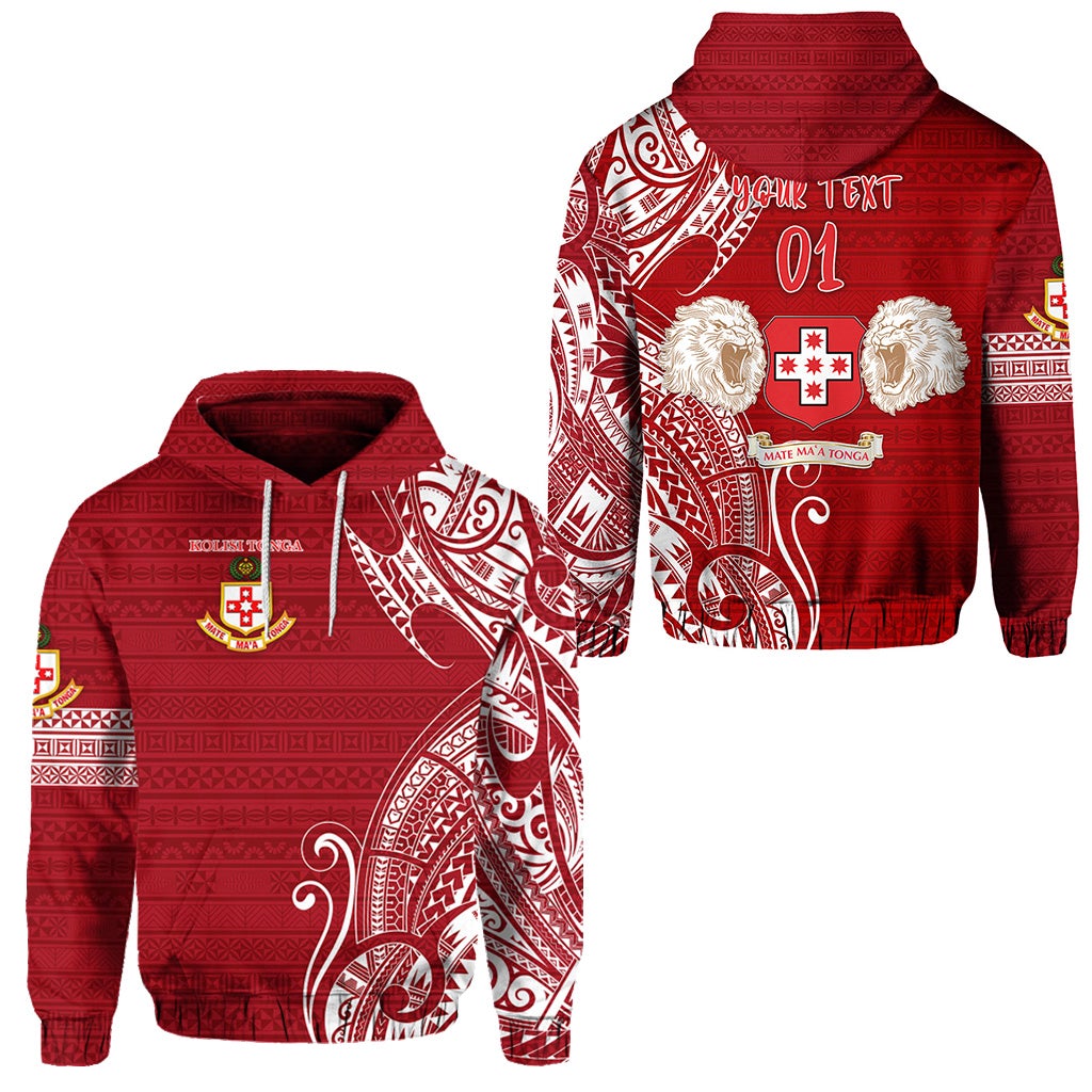 Custom Kolisi Tonga Mate Maa Tonga Hoodie Laione Ashburton Old Boys, Custom Text And Number LT8 - Wonder Print Shop