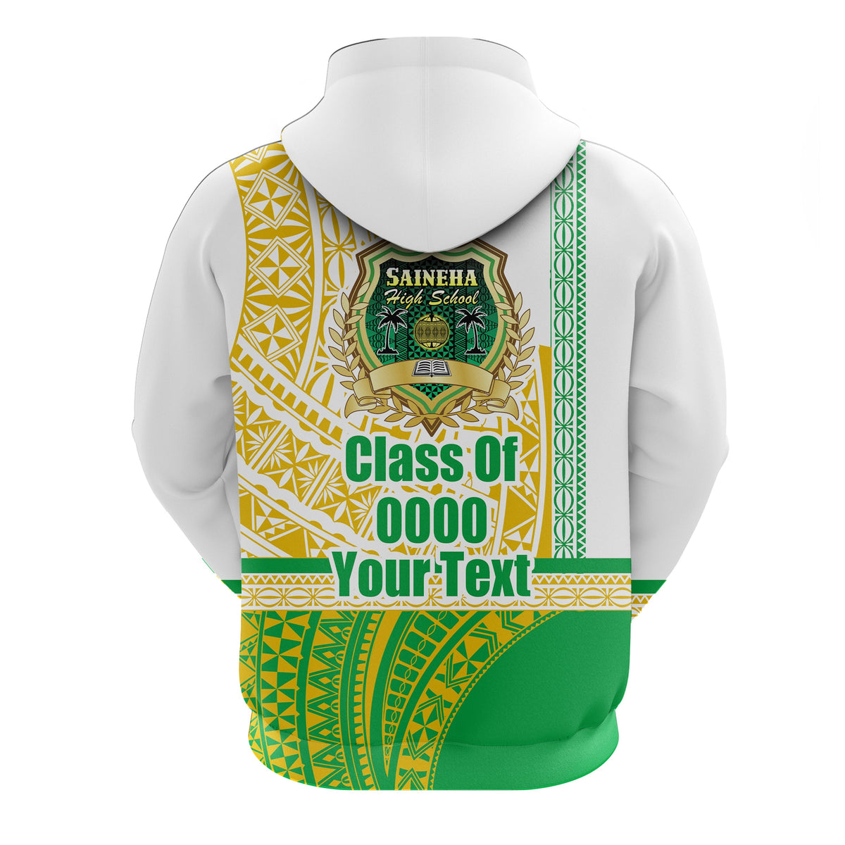 Custom Saineha Tonga Hoodie Old Style Special Class of LT16 - Wonder Print Shop
