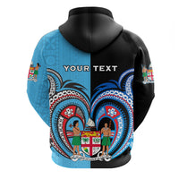 Custom Fiji Is My Heart Zip Hoodie Polynesian Special Style LT16 - Wonder Print Shop