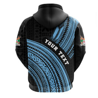 Custom Fiji Zip Hoodie Polynesian Style LT16 - Wonder Print Shop