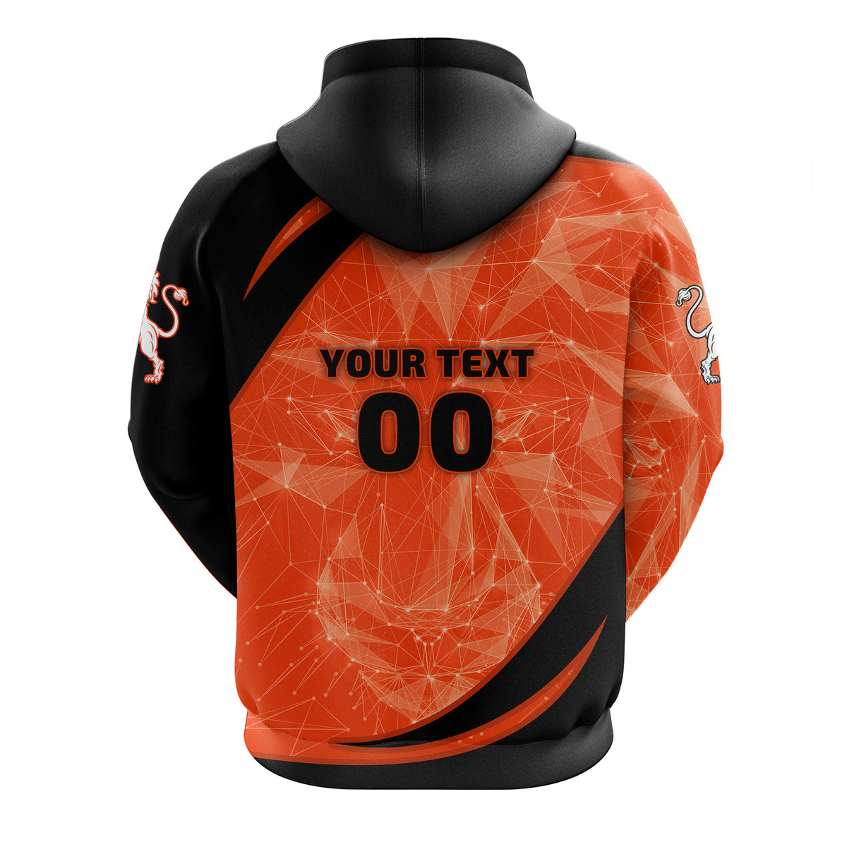Custom The Netherlands Football 2021 Zip Hoodie Sport Style LT16 - Wonder Print Shop