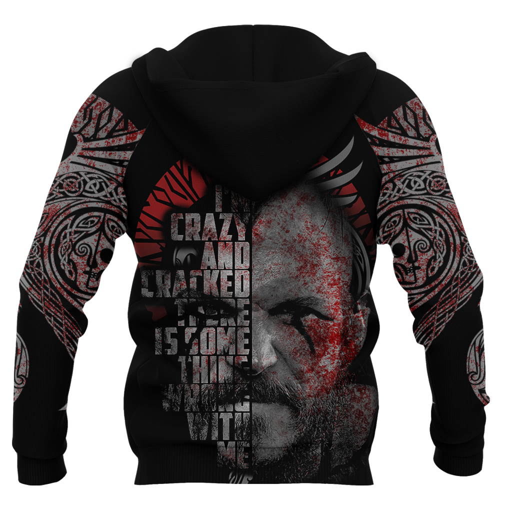 Viking Zip Hoodie - Floki Combatant RLT12 - Wonder Print Shop