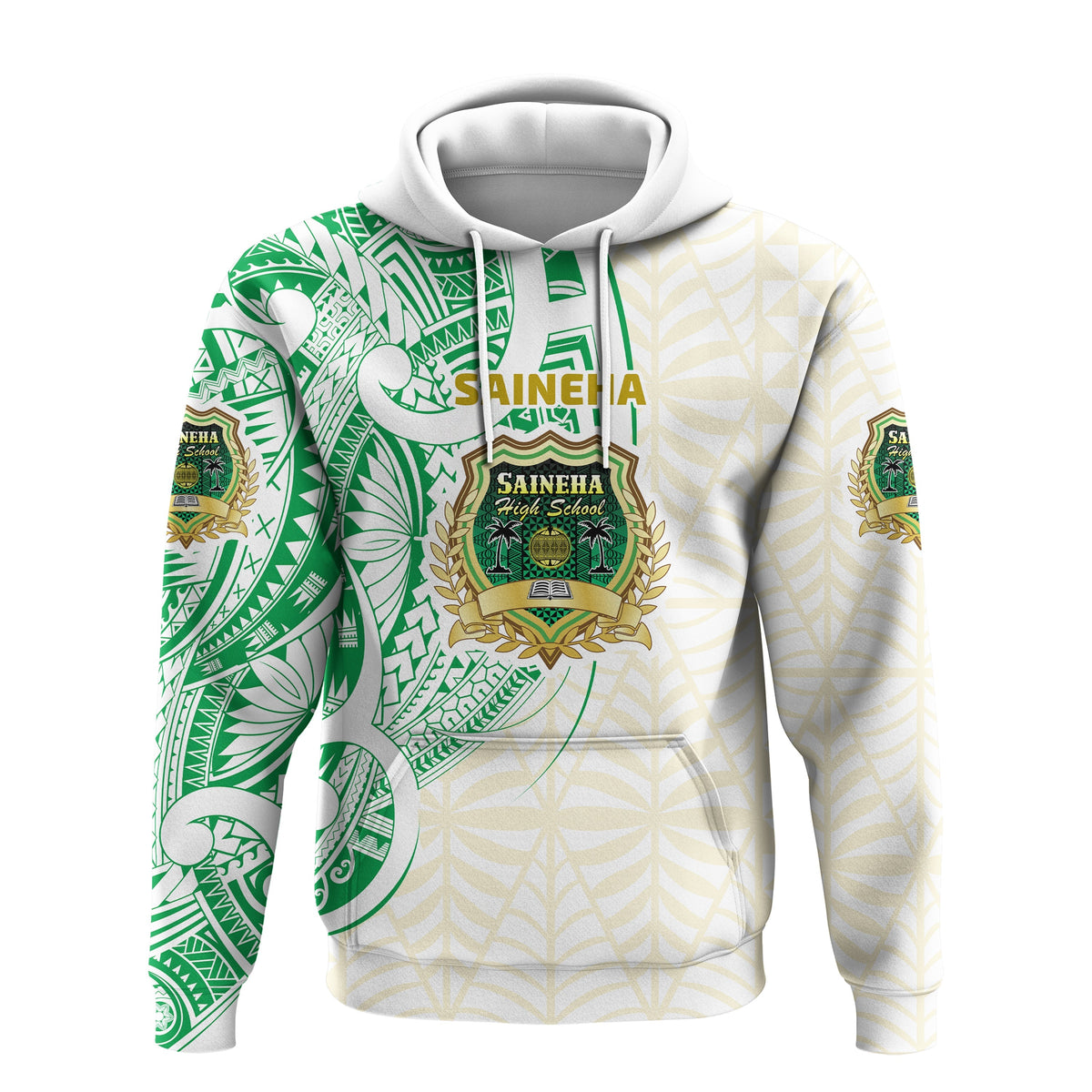 Custom Saineha Tonga Hoodie Tattoo Special Class of LT16 - Wonder Print Shop
