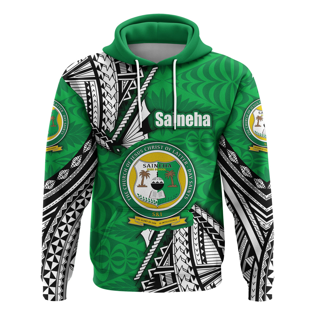 Custom Liahona Tonga Hoodie Polynesian Style Saineha LT16 - Wonder Print Shop