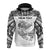 Custom Guam Rugby Hoodie Polynesian Patterns White Ver.2 LT16 - Wonder Print Shop