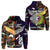 Custom New Zealand Australia Hoodie Together Purple, Custom Text And Number LT8 - Wonder Print Shop