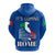 Italia Campione DEuropa Its coming to Rome Zip Hoodie Blue LT4 - Wonder Print Shop