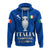 Italia Campione DEuropa Its coming to Rome Hoodie Blue LT4 - Wonder Print Shop