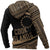 Cook Islands Polynesia Hoodie Circle Gold Ver 2.0 - Wonder Print Shop