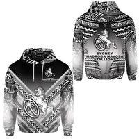 Fiji Rugby Hoodie Sydney Nadroga Navosa Stallions Creative Style Gradient Black LT8 - Wonder Print Shop