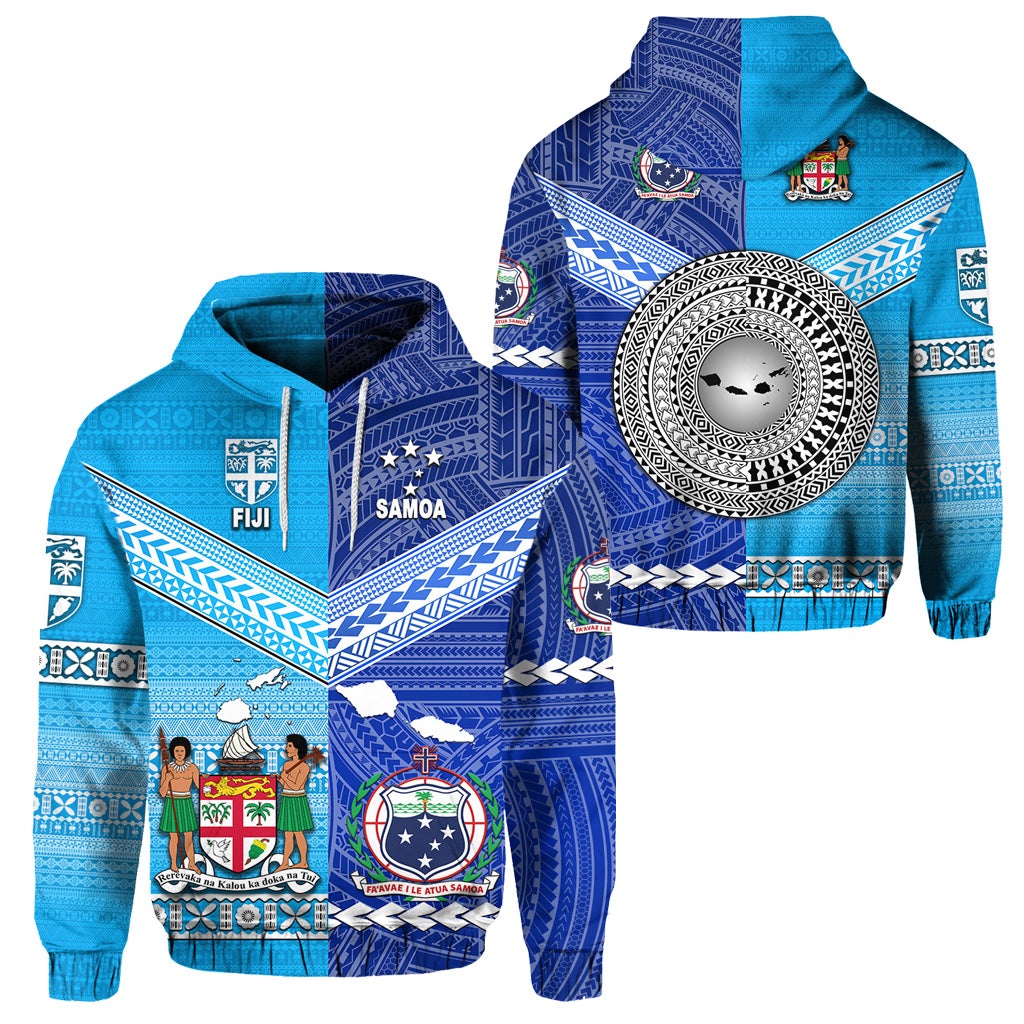 Fiji Samoa Hoodie Together LT8 - Wonder Print Shop