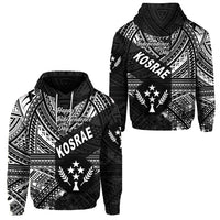 FSM Kosrae Hoodie Happy Independence Day Original Vibes Black LT8 - Wonder Print Shop