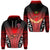 Fiji Rewa Hoodie Rugby Union Tapa Style Red LT8 - Wonder Print Shop