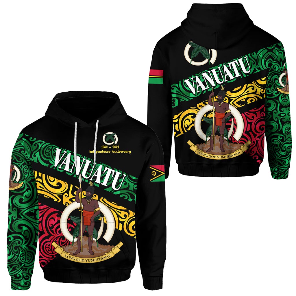 Vanuatu Special Independence Anniversary Hoodie Sporty Style LT8 - Wonder Print Shop