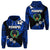 FSM Pohnpei Hoodie Unique Vibes Blue LT8 - Wonder Print Shop
