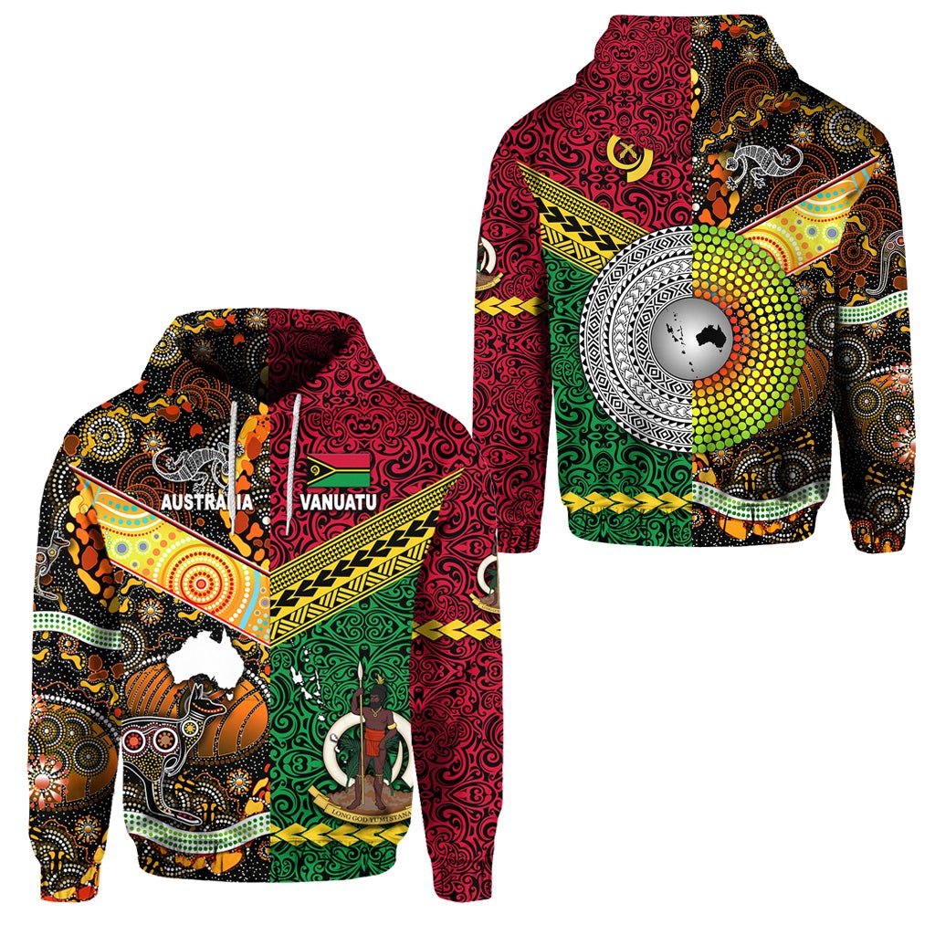 Vanuatu Australia Hoodie Together LT8 - Wonder Print Shop