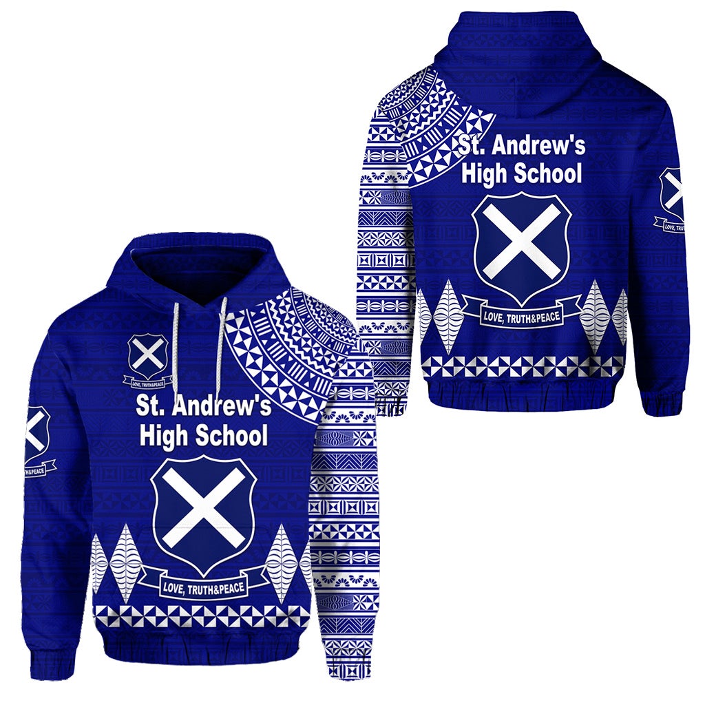 St. andrews High School Hoodie Simple Style LT8 - Wonder Print Shop