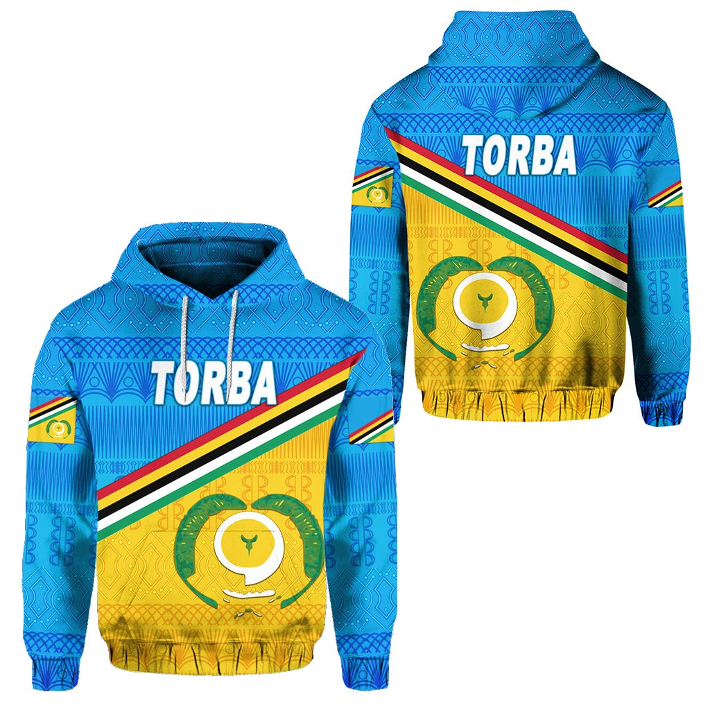 Torba Province Hoodie Vanuatu Pattern Traditional Style LT8 - Wonder Print Shop