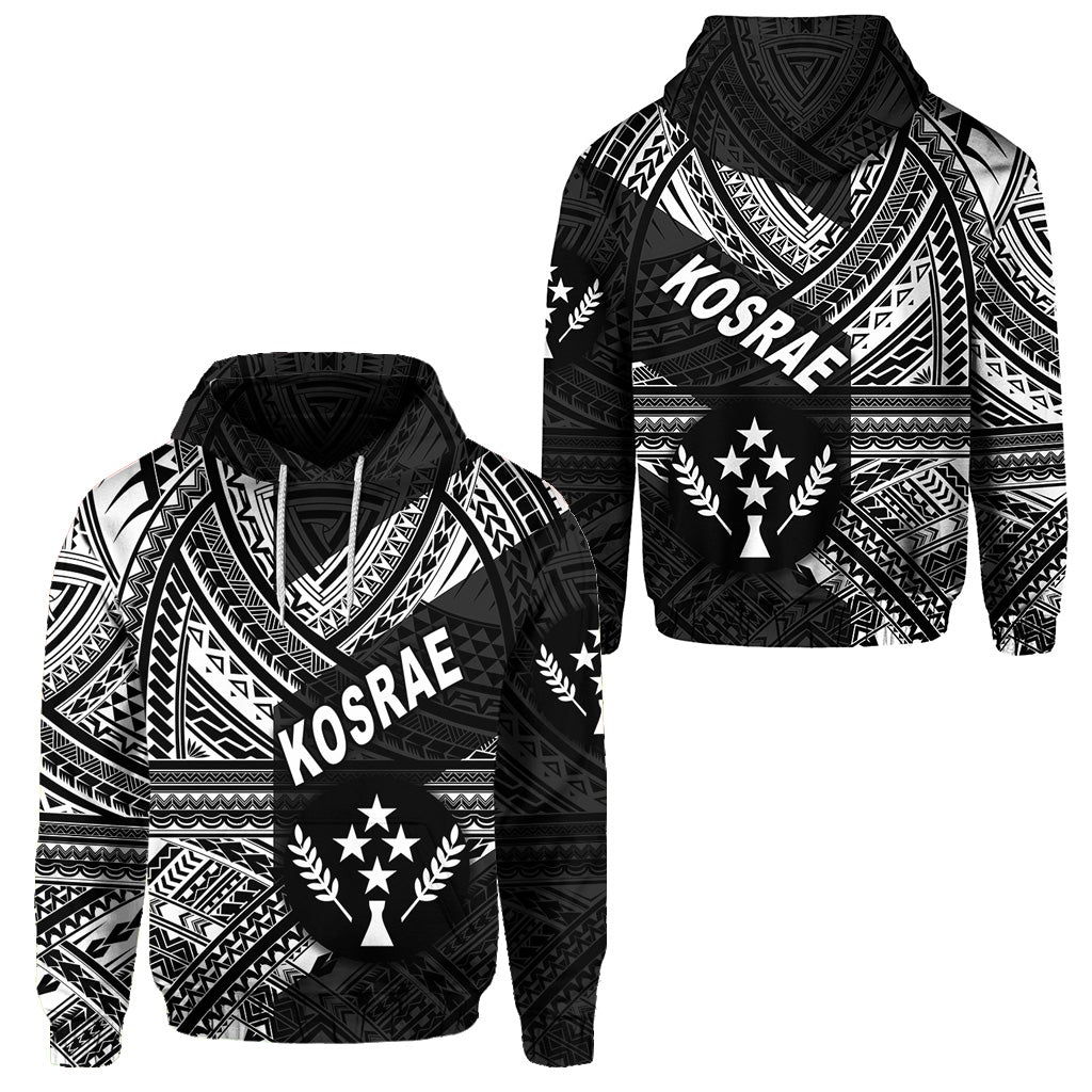 FSM Kosrae Hoodie Original Style Black LT8 - Wonder Print Shop