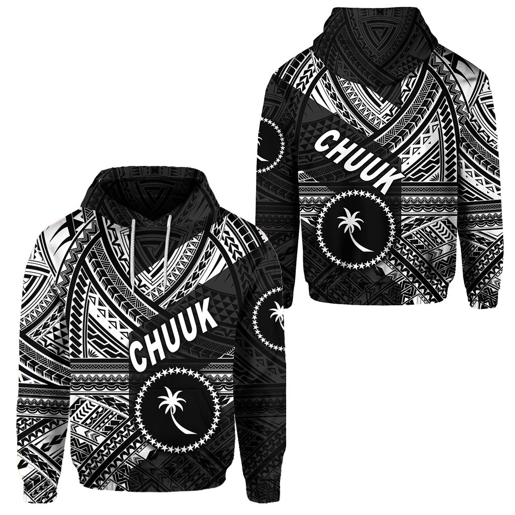 FSM Chuuk Hoodie Original Style Black LT8 - Wonder Print Shop