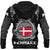 Viking Denmark Style Double Raven of Odin Hoodie RLT12 - Wonder Print Shop