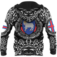 Viking Hoodie Faroe Islands Viking Pattern RLT12 - Wonder Print Shop