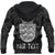 Custom Viking Zip Hoodie Denmark Odin And Drakkar RLT12 - Wonder Print Shop