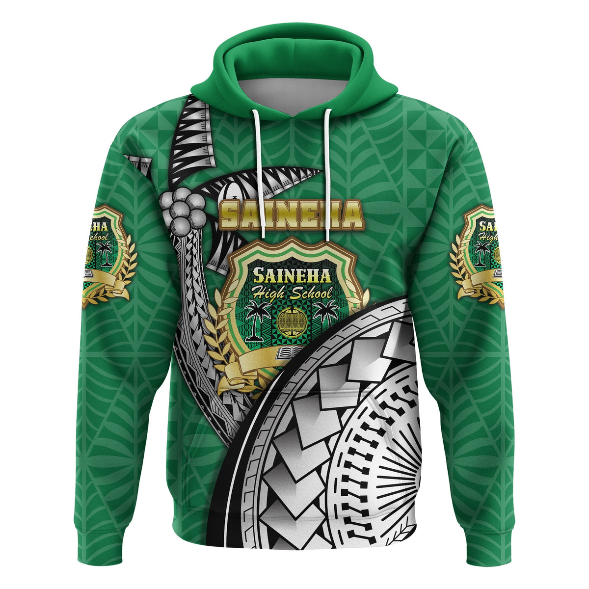 Custom Saineha Tonga Hoodie Polynesian Style Special Class of LT16 - Wonder Print Shop