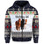Icelandic Horse Christmas Zip Hoodie Navy LT8 - Wonder Print Shop
