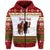 Custom Icelandic Horse Christmas Zip Hoodie Red LT8 - Wonder Print Shop