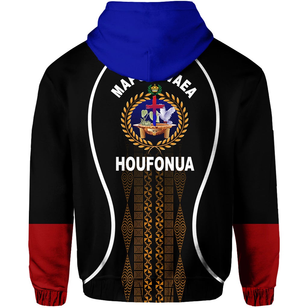 Tonga Mapu A Vaea Zip Hoodie Houfonua Original Style LT8 - Wonder Print Shop