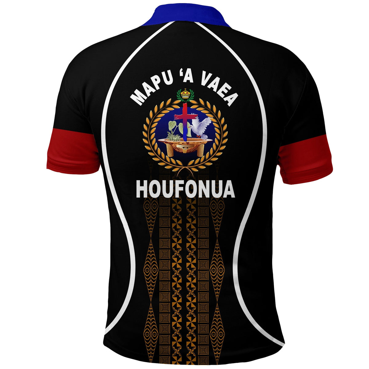 Tonga Mapu A Vaea Polo Shirt Houfonua Original Style LT8 - Wonder Print Shop
