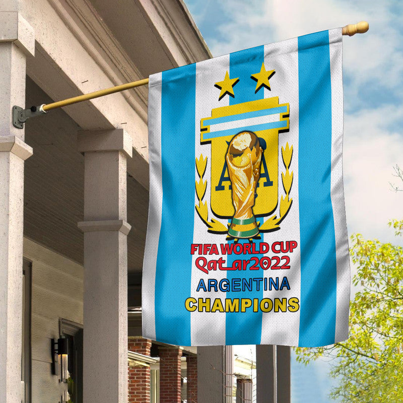 Argentina Soccer Flag World Cup Champions LT6 - Wonder Print Shop