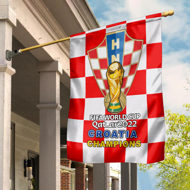 Croatia Soccer Flag World Cup Champions LT6 - Wonder Print Shop