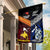 New Zealand and Papua New Guinea Flag Together Blue LT8 - Wonder Print Shop