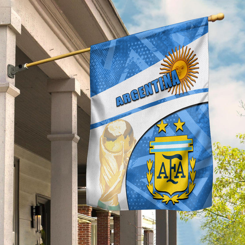 Argentina World Cup 2022 Flag Basic Style  LT6 - Wonder Print Shop