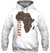 African Hoodie Africa Map Pullover - Wonder Print Shop