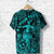 Custom Hawaii Hula Girl Polynesian T Shirt Unique Style Turquoise LT8 - Wonder Print Shop