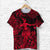 Custom Hawaii Hula Girl Polynesian T Shirt Unique Style Red LT8 - Wonder Print Shop