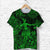 Custom Hawaii Hula Girl Polynesian T Shirt Unique Style Green LT8 - Wonder Print Shop