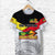 Custom Papua New Guinea SP Hunters T Shirt Rugby Original Style White, Custom Text And Number LT8 - Wonder Print Shop