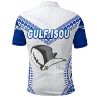 Papua New Guinea PRK Gulf Isou Polo Shirt Rugby Original Style White LT8 - Wonder Print Shop